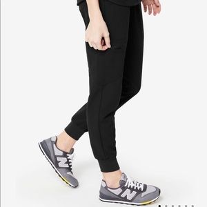 NWT Figs L black joggers